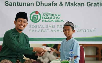 Catatan Kebersamaan di Program Santunan Dhuafa & Makan Gratis Asyirah